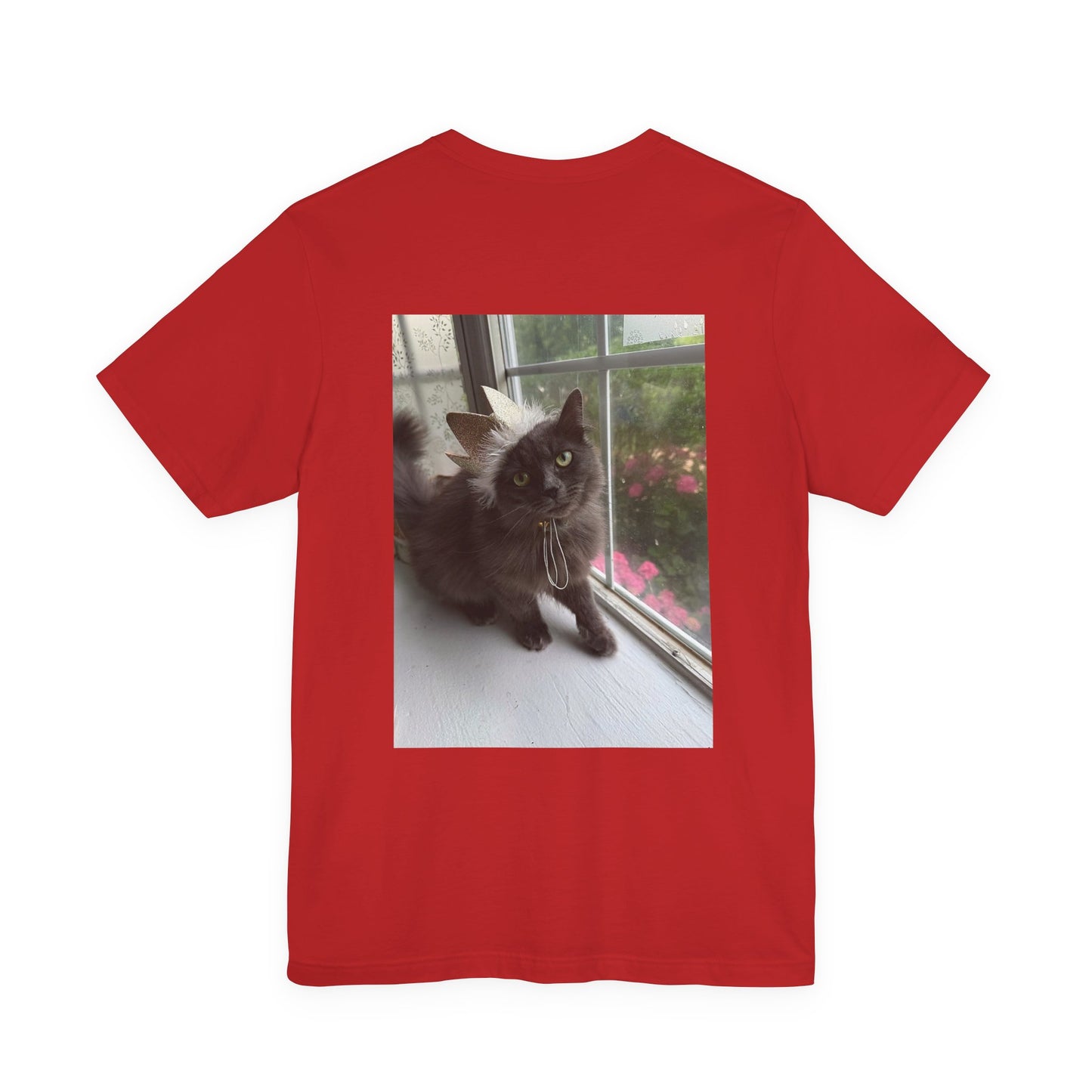 I Cats T‑Shirt — Photo Back Pet Tee