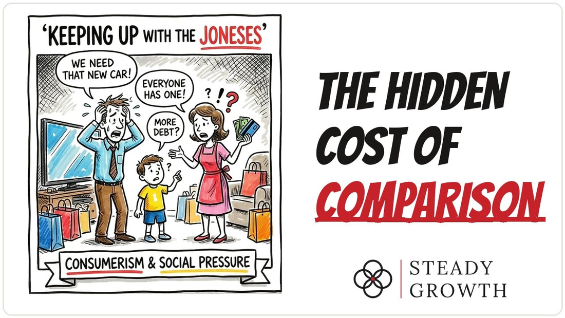 Steady Growth Episode 1 — Keeping Up With the Joneses