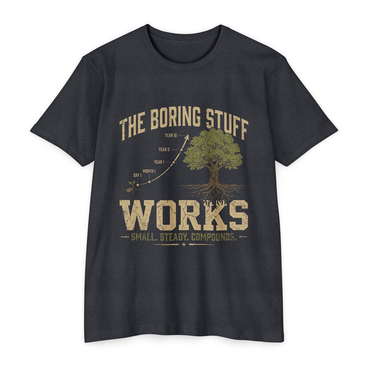 The Boring Stuff Works T-Shirt — Motivational STEM Programming Tee