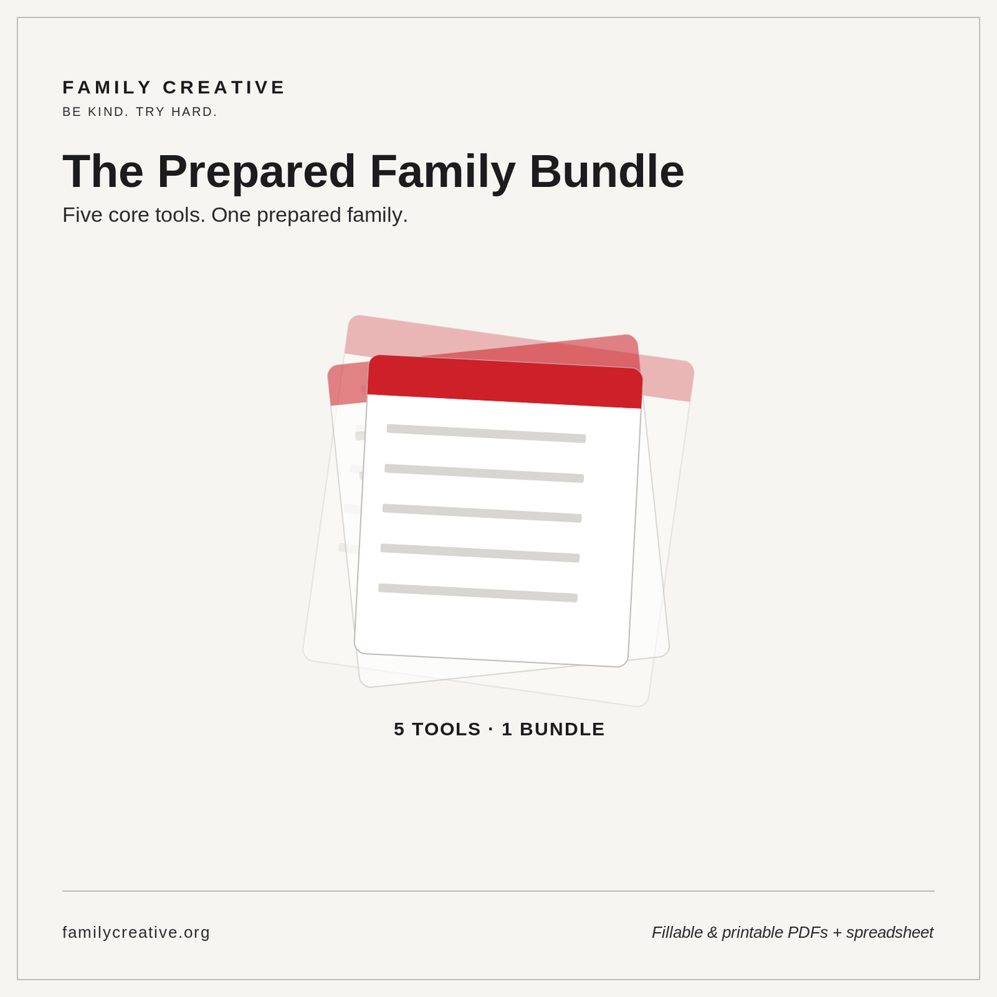 The Prepared Family Bundle — Complete Digital Core (BN-02)