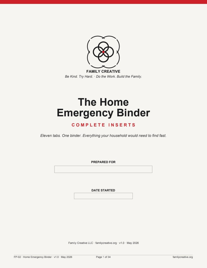 The Prepared Family Bundle — Complete Digital Core (BN-02)
